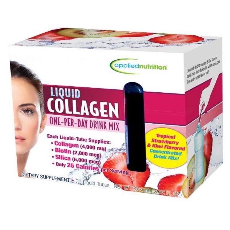 Collagen Dạng Nước (Liquid Collagen One-Per-Day Drink Mix 4000Mg Of Collagen)