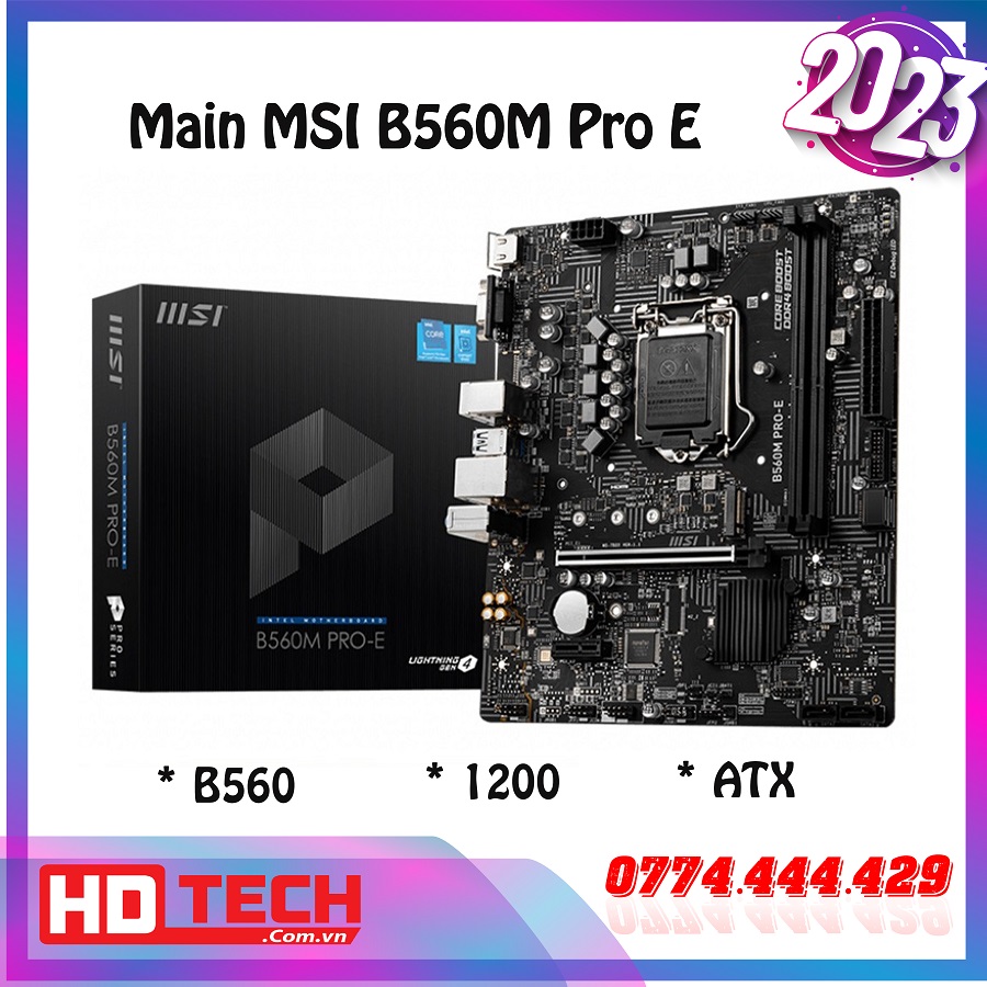 Giá siêu rẻ main msi b560m pro e new full box socket 1200