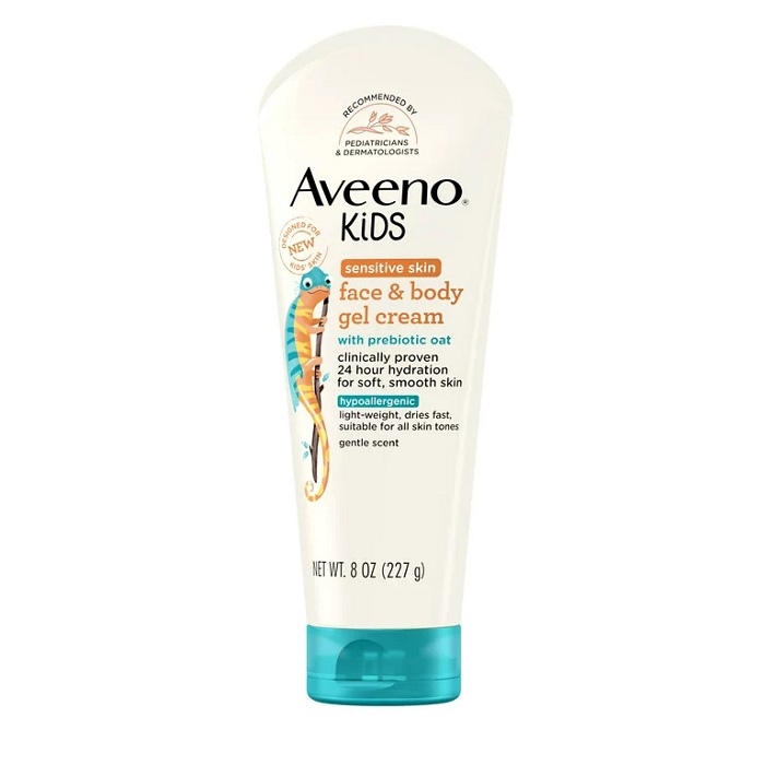 Kem gel mặt & cơ thể dành cho da nhạy cảm Aveeno Baby dành cho trẻ em 227g