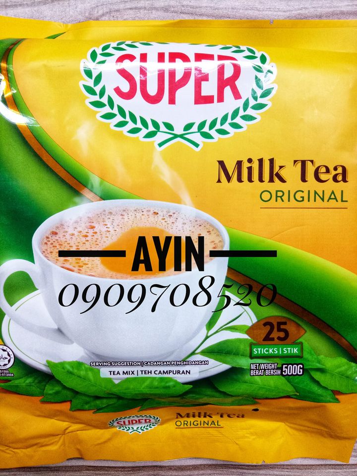 Trà sữa super malaysia vị truyền thống 25 gói x 20g - super milk tea original malaysia