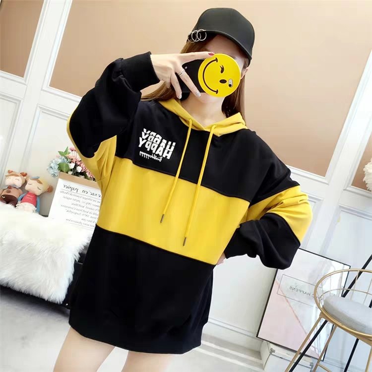 Áo Khoác Hoodie KN18 Phối Sọc Ngang 3 Màu Kiểu Dáng Hàn Quốc Năng Động Form Nam Và Nữ