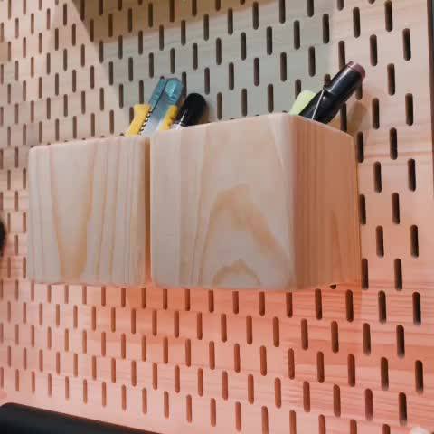 Phụ kiện bảng pegboard hộp đựng đồ bảng treo, cốc đựng phụ kiện