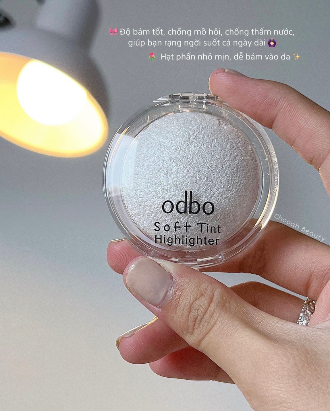 Phấn Bắt Sáng Odbo Soft Tint Highlighter Hộp 4g Thái Lan