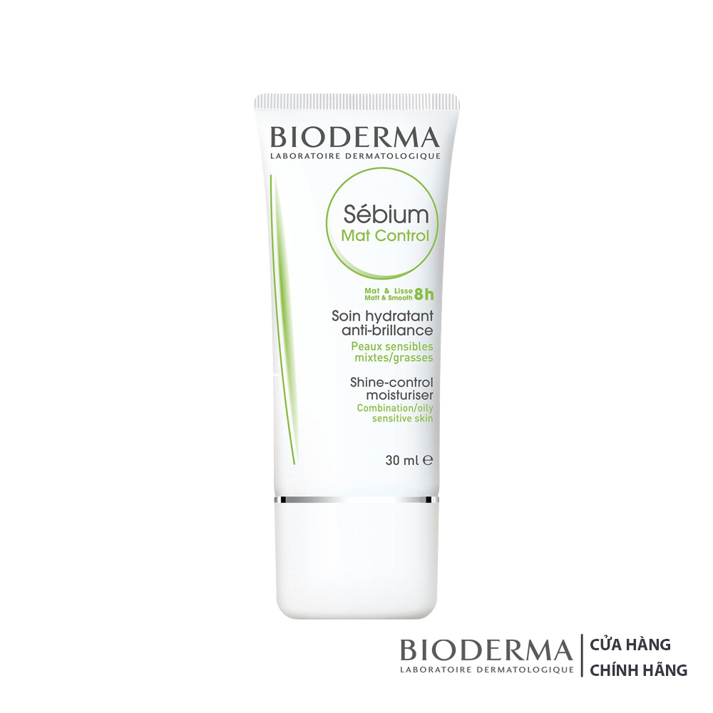 [ HÀNG CHÍNH HÃNG] KEM DƯỠNG KIỀM DẦU BIODERMA SEBIUM MAT CONTROL 5ML