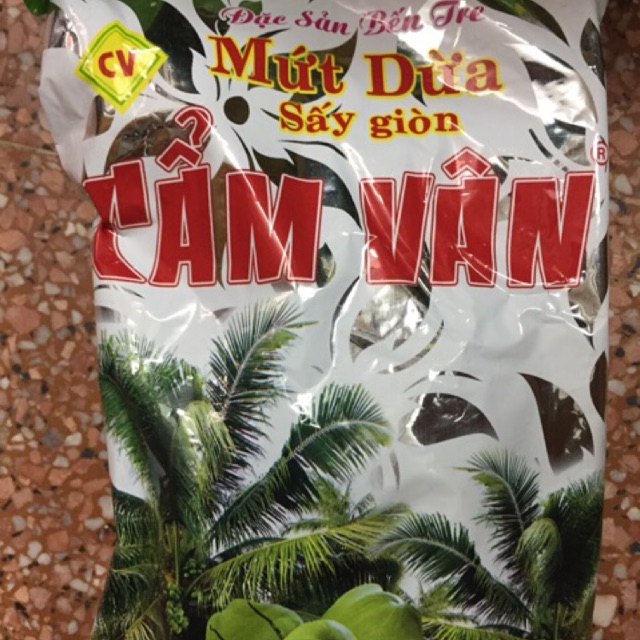 Mứt dừa sấy giòn gói 250gram