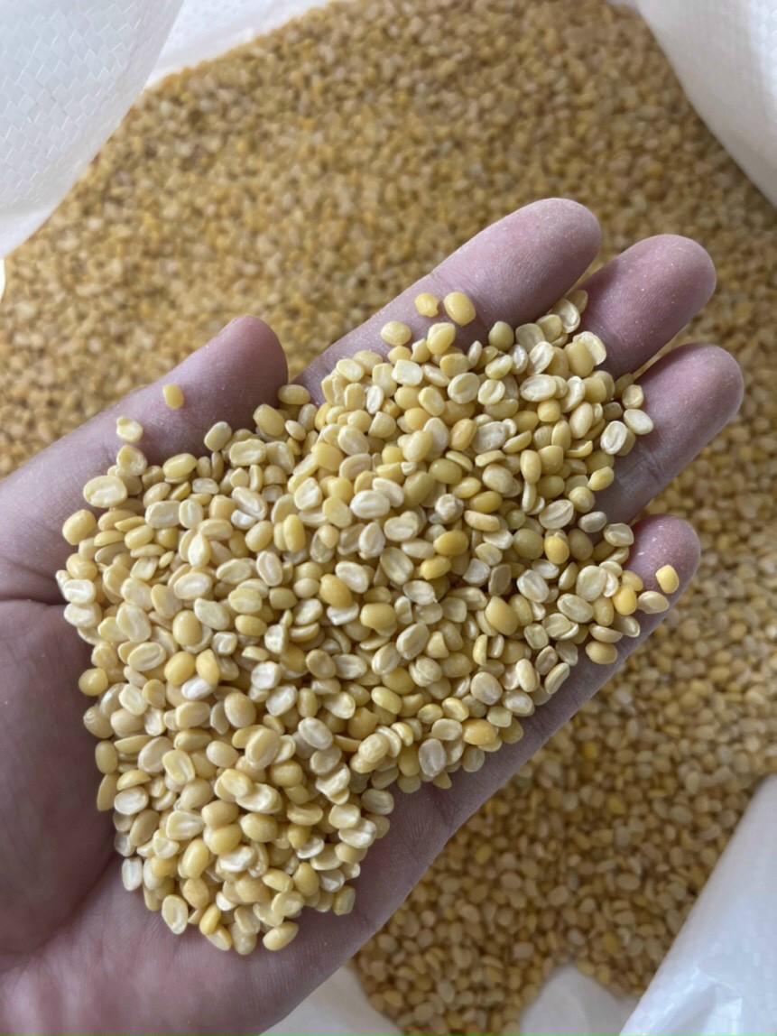 Đậu xanh cà tách vỏ organic 1kg