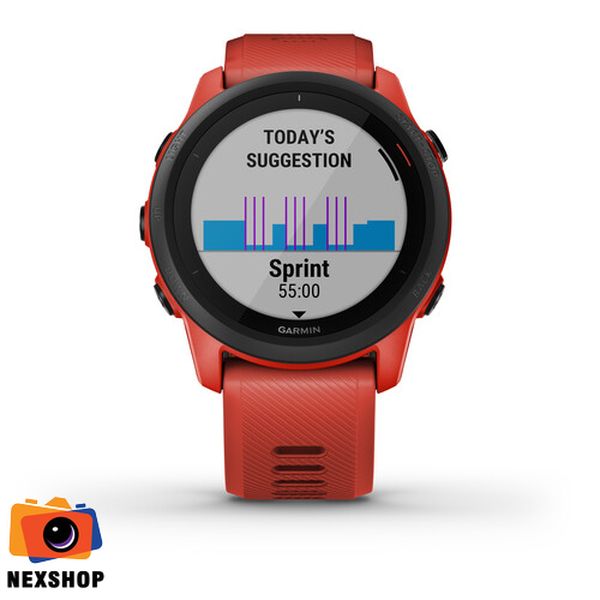 Đồng hồ sức khỏe Garmin Forerunner 745 Music - Magma Red - Bảo hành 12 tháng