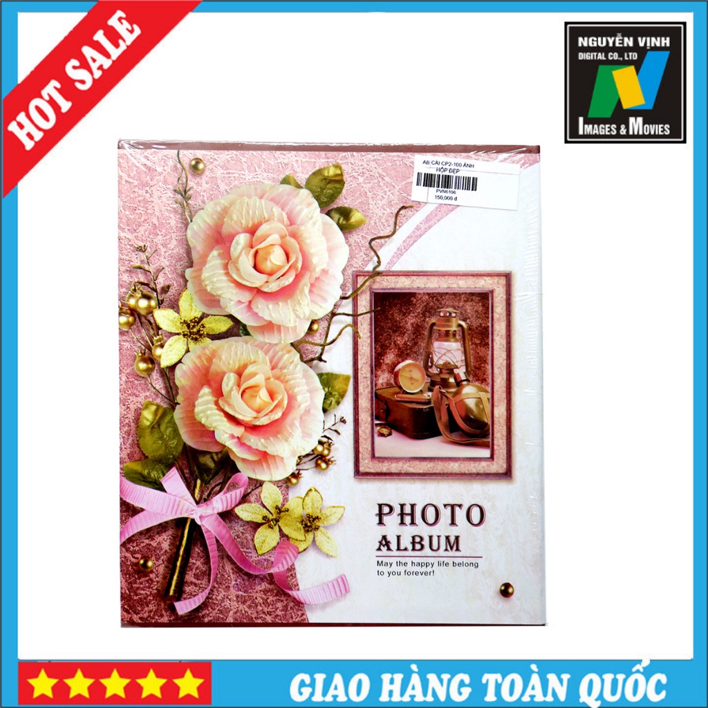 Album cài ảnh hộp gia đình cỡ 10x15 cm nơi lưu giữ kỷ niệm gia đình bạn bè người thân theo năm tháng
