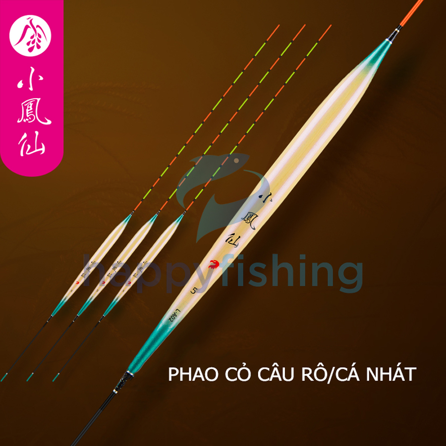 Phao cỏ câu rô phi, phao cỏ câu đài chuyên cá nhát tiểu phượng hoàng