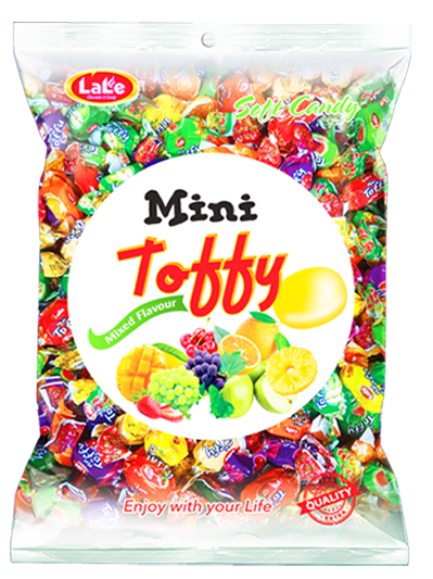 Kẹo mềm hương trái cây Mini Toffy 350g Gói