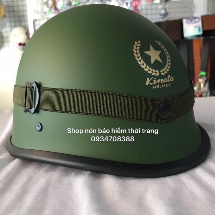 NÓN BẢO HIỂM LÍNH MỸ CAO CẤP KINOTA