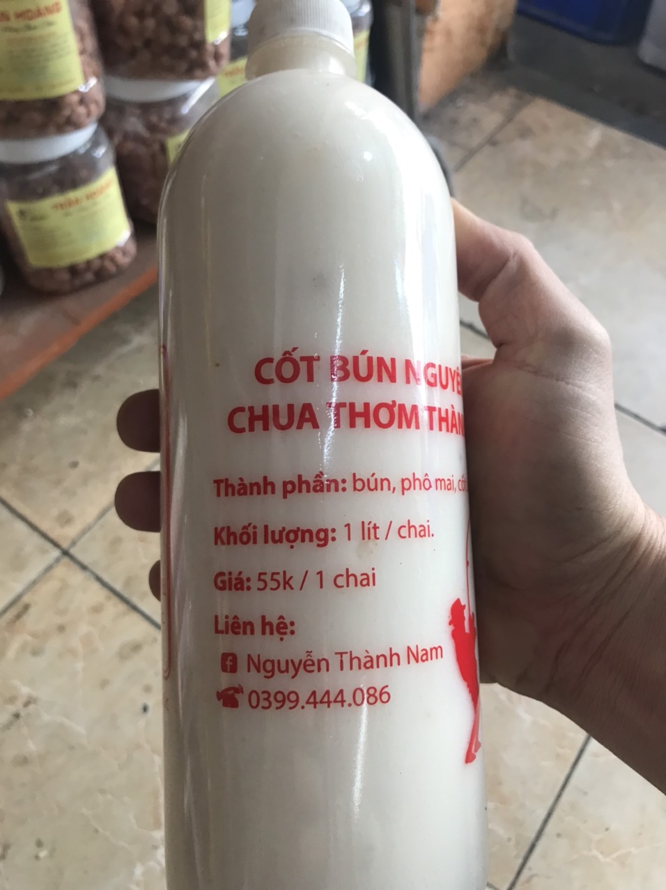 Cốt bún nguyên liệu chua thơm câu cá tra thành nam 2