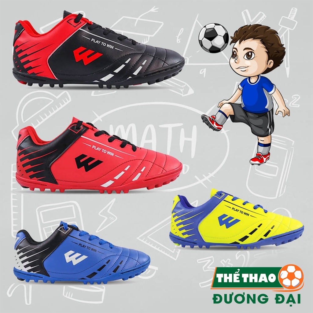 ❈♧☂ Giày Đá Bóng Prowin H21 TF TRẺ EM - Thiết Kế Đẹp Da Mềm Bền Chắc
