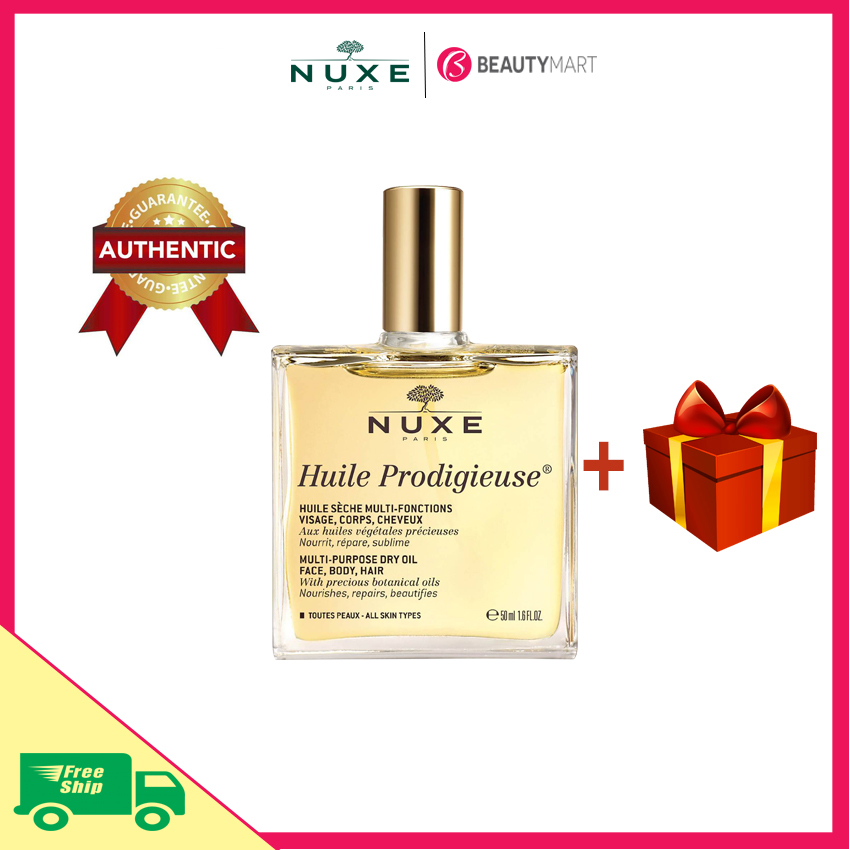 [Freeship+Tặng quà] Dầu khô đa năng Nuxe Huile Prodigieuse chính hãng Pháp - BeautyMart