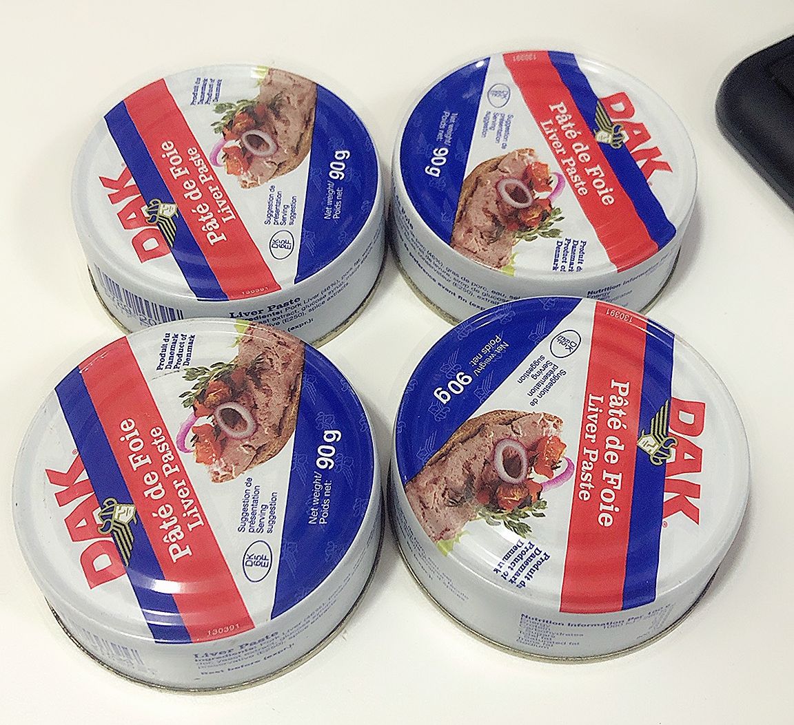 Pate gan heo hiệu dak 90gr - date 12/10/2026