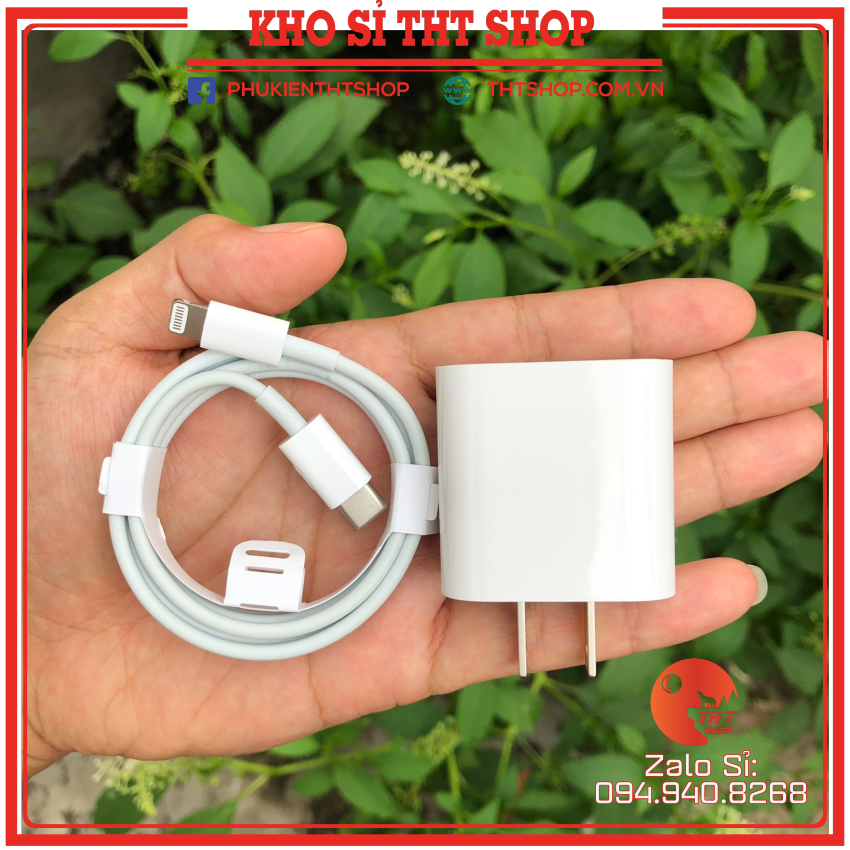 Bộ sạc nhanh iphone 11/ 11 pro max/ x/ xs max/ 8/ 8 plus cam kết chất lượng 1 đổi 1