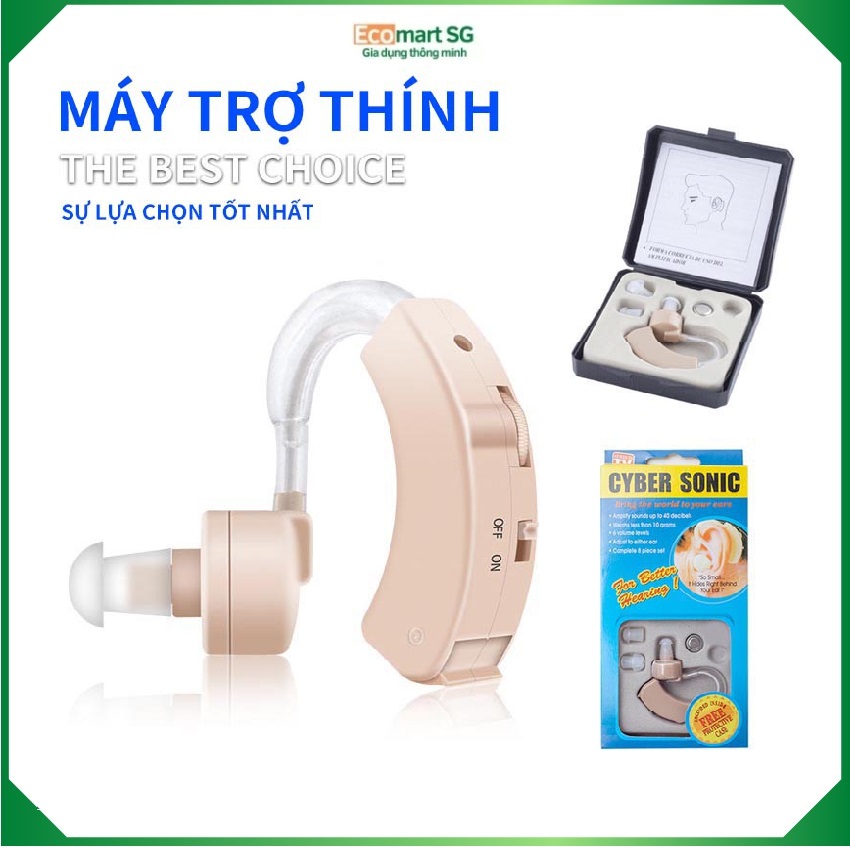 Máy trợ thính không dây Cyber Sonic máy điếc hỗ trợ thính giác cho người già