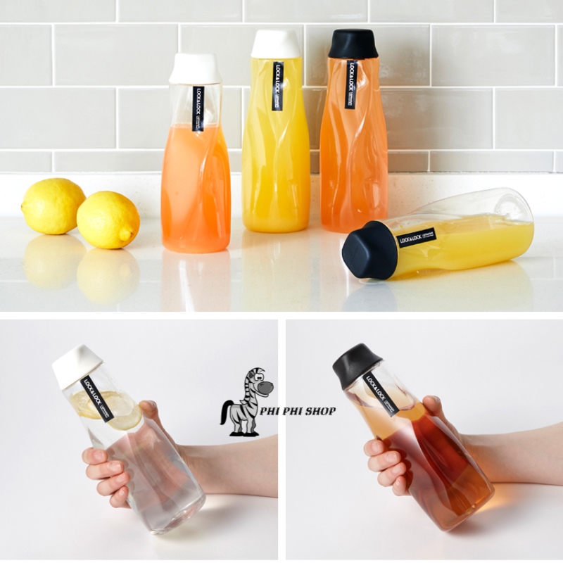 [HCM]Bình đựng nước Lock&Lock nhựa PET dung tích 700ml an toàn thực phẩm HAP559
