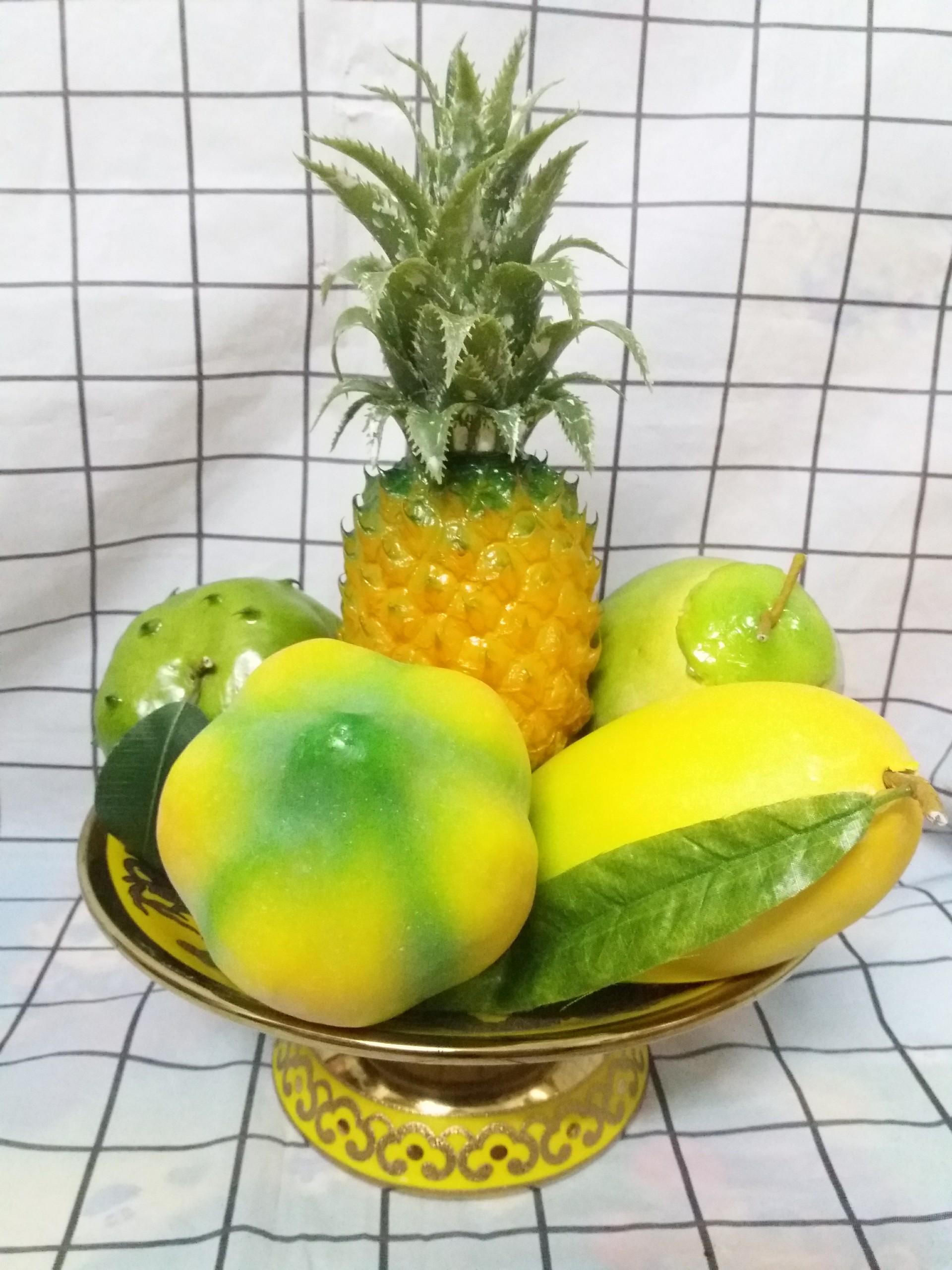 Combo ngũ quả trang trí Tết_trái cây giả trang trí (Combo nhỏ)