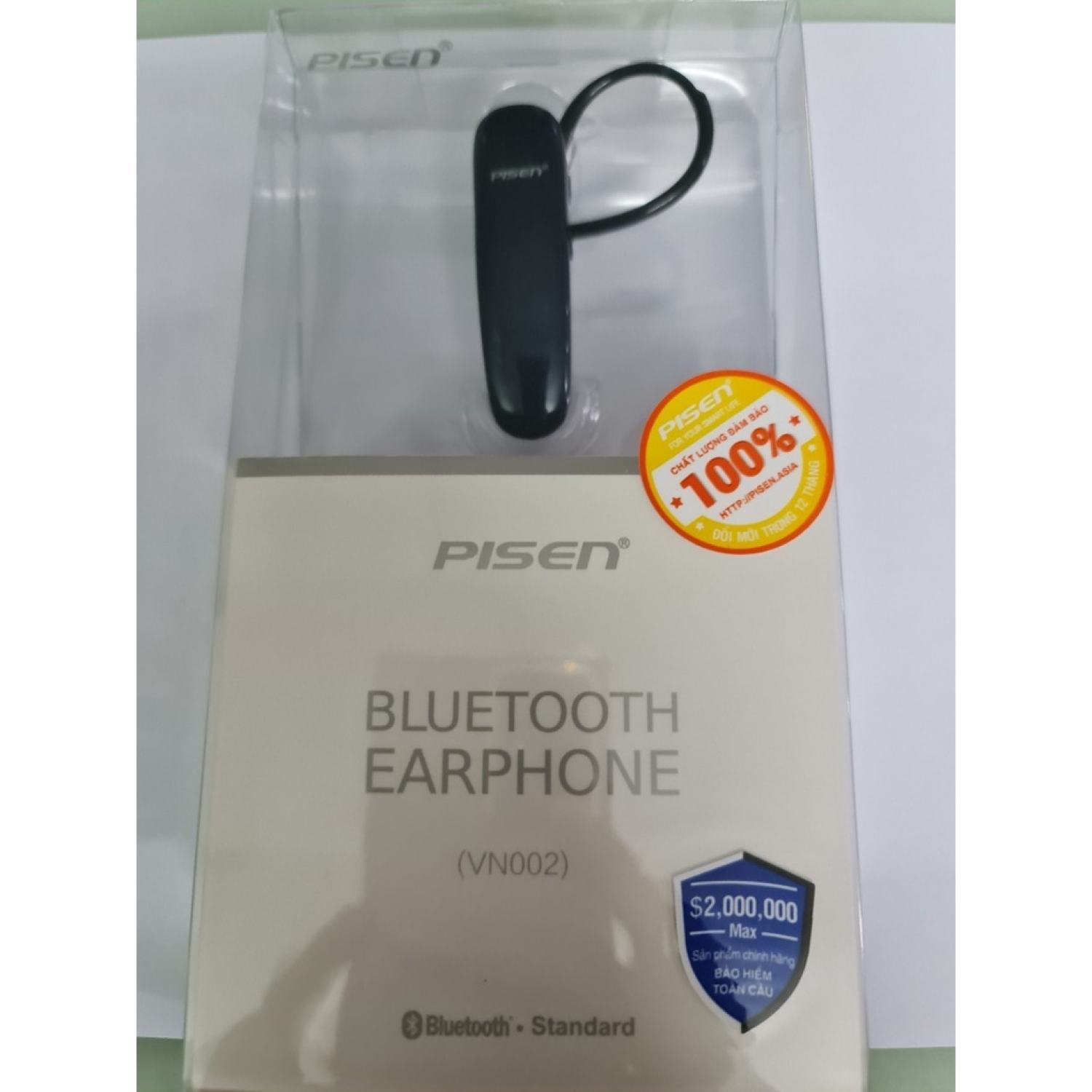Tai nghe bluetooth pisen vn002 - hàng chính hãng