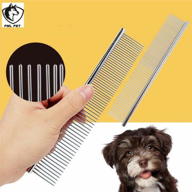 Lược chải lông thú cưng trắng