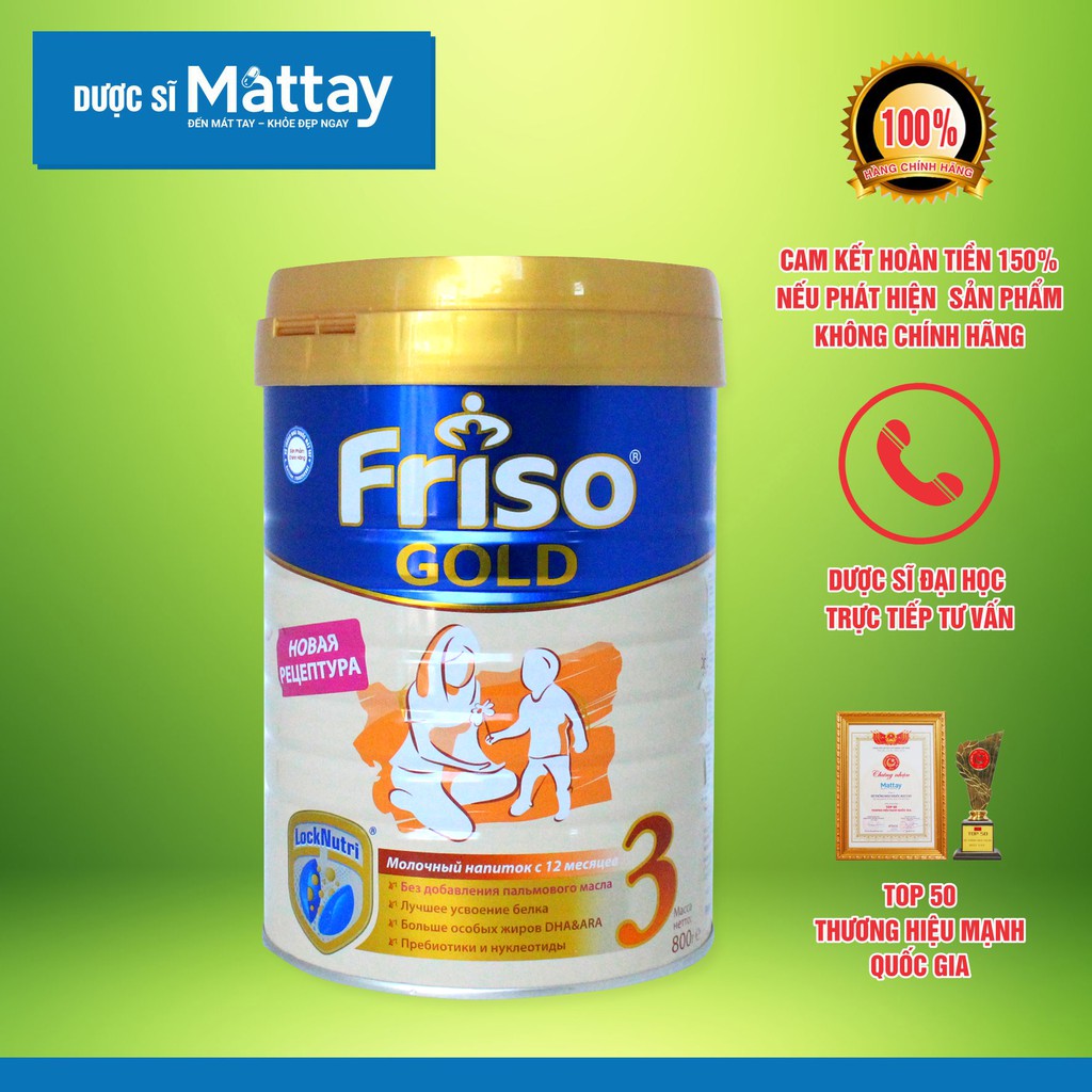 Sữa friso nga số 3 - lon 800gr - nội địa nga