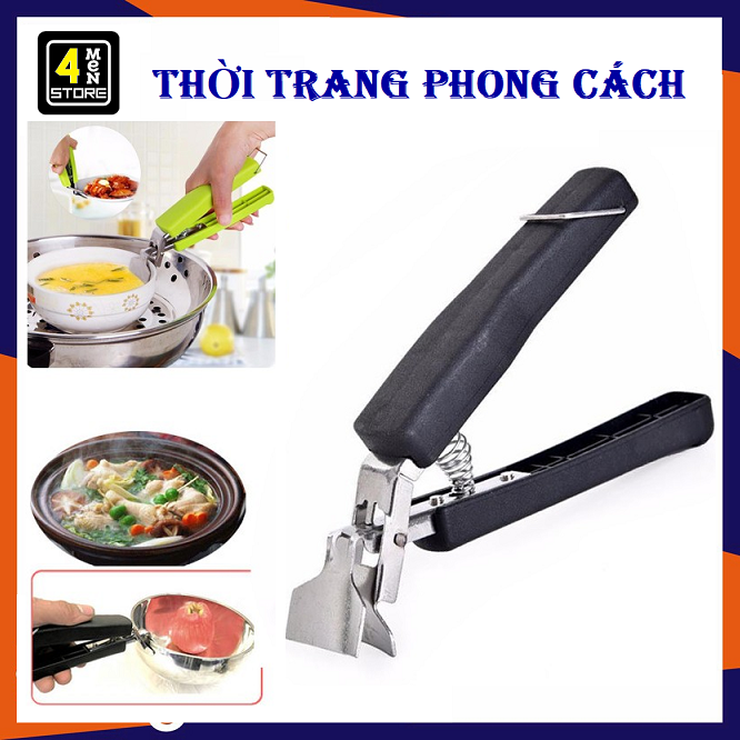 [HCM]⚡ Tjll Tjll ⚡ Dụng Cụ Gấp Thức Ăn Nóng Dạng Kẹp - Dụng cụ gắp đồ ăn nóng chuyên dụng | Kẹp gắp nóng ⚡