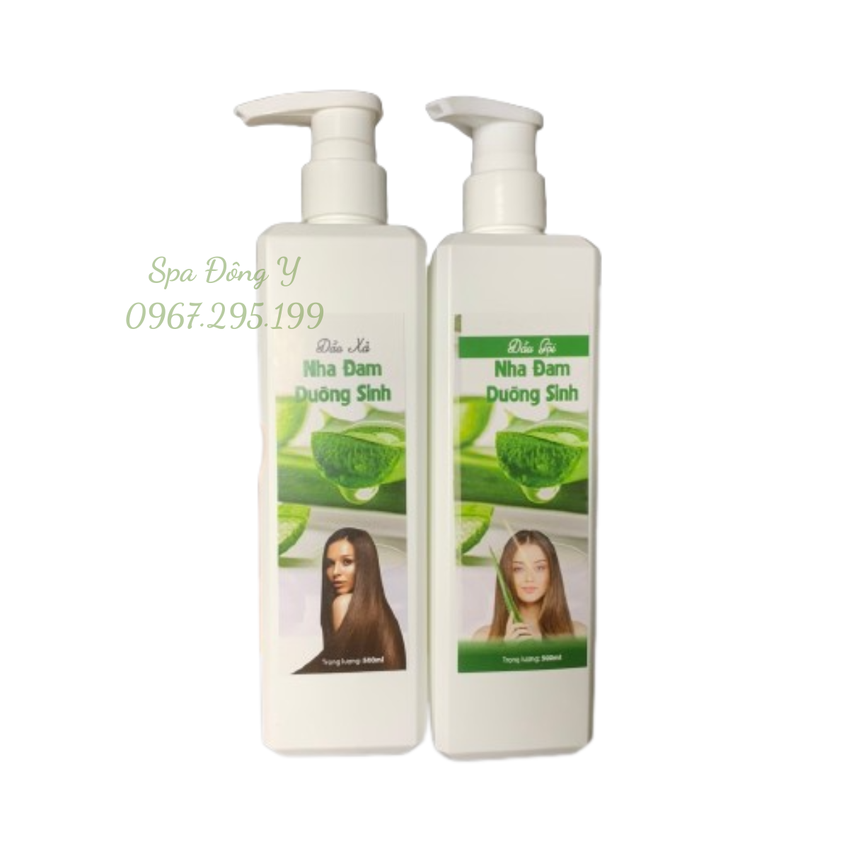 Cặp gội xả nha đam dưỡng sinh kiềm dầu giảm gầu mềm mượt