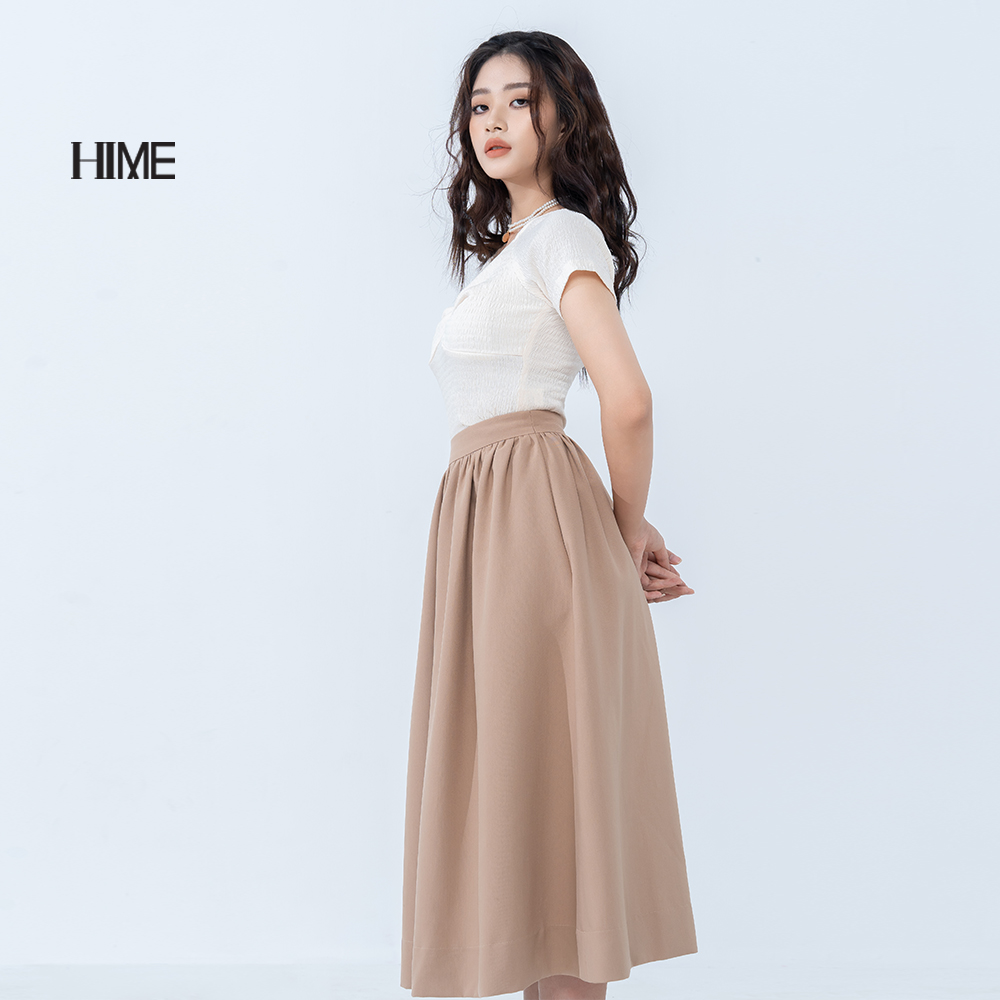 Áo thun hime thiết kế xoắn ngực h051