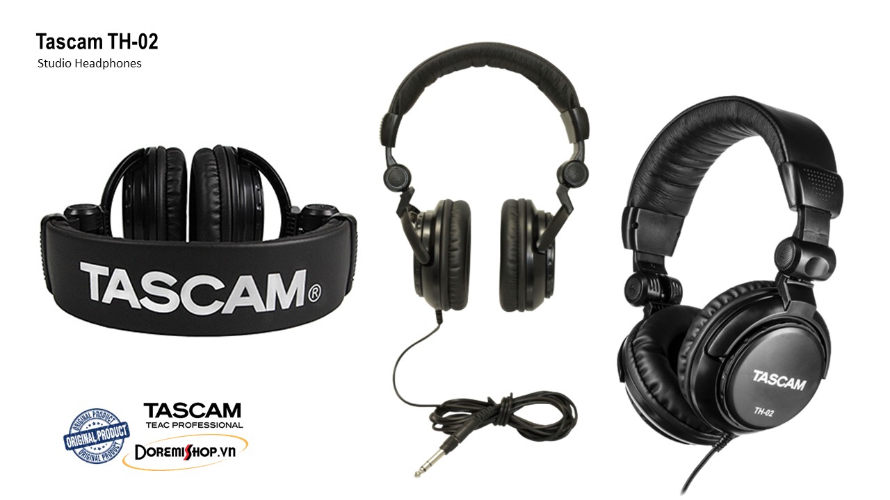 Tai nghe kiểm âm phòng thu tascam th-02