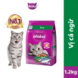 Thức ăn mèo Whiskas túi 1.2kg