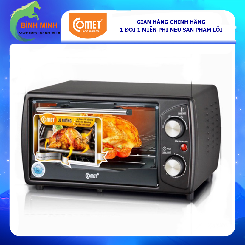 Lò nướng điện đa năng comet cm6510 10l 10 lít - hàng chính hãng