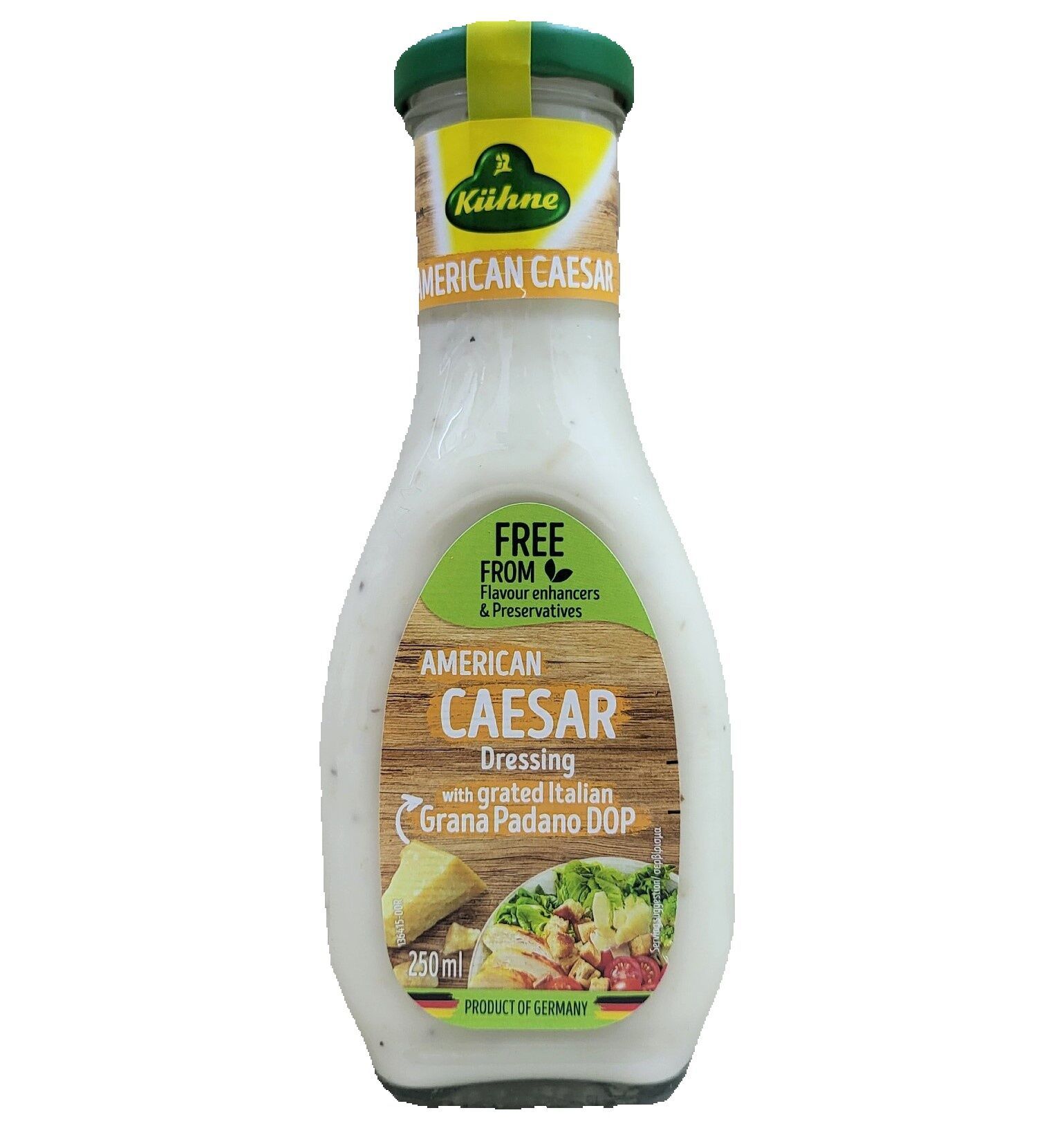 KUEHNE (chai CAESAR 250ml) SỐT TRỘN SALAD KIỂU MỸ American Caesar Dressing