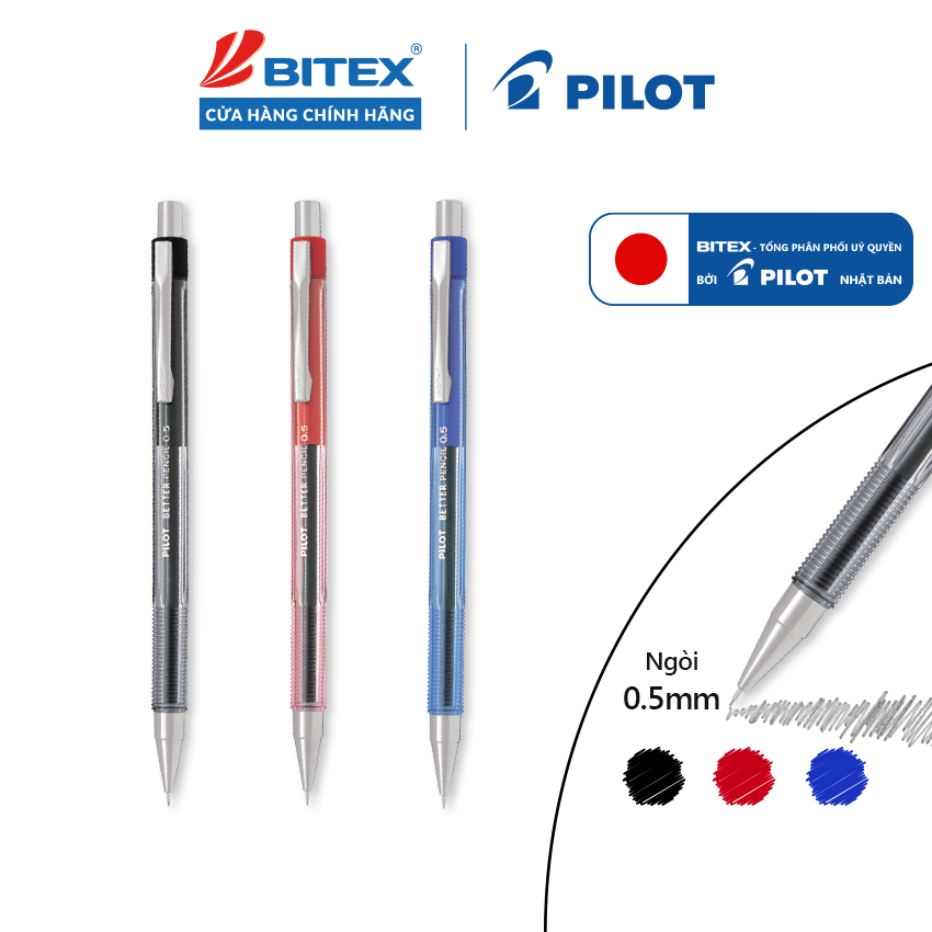 Bút chì bấm pilot better pencil h-145