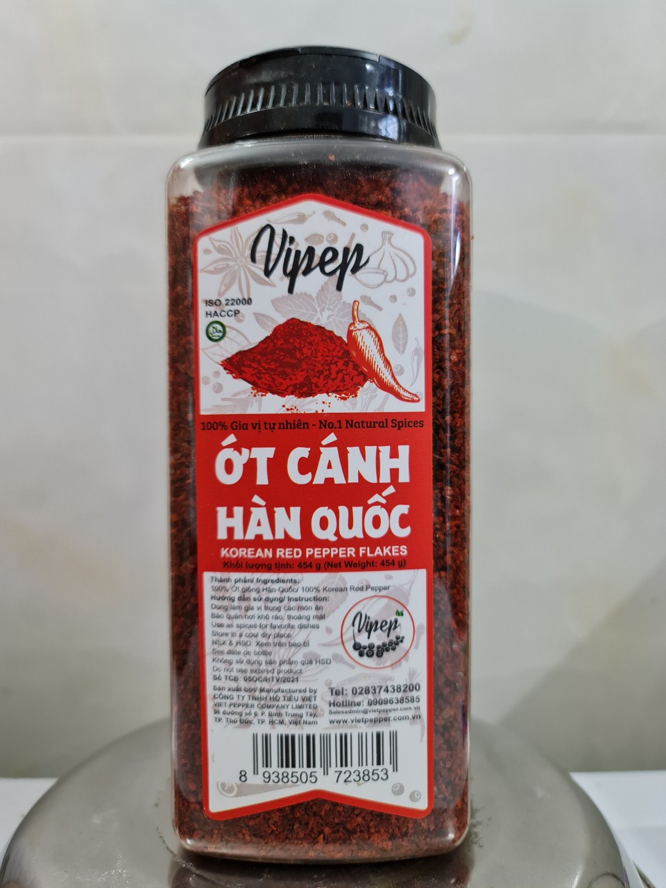 Bột ớt vảy hàn quốc vipep korean red pepper powder