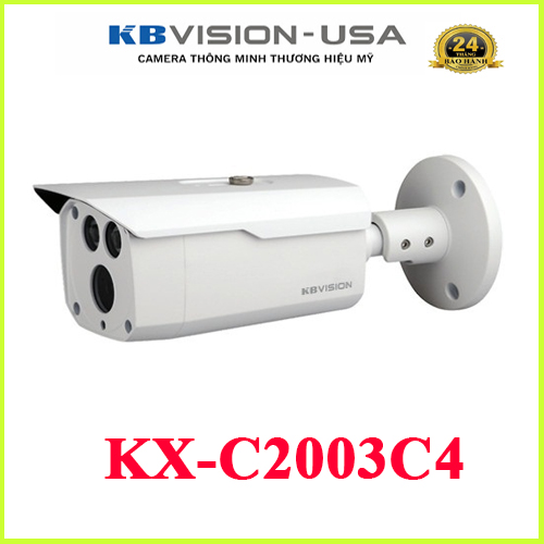 Camera hdcvi hồng ngoại 2.0 megapixel kbvision kx-c2003c4