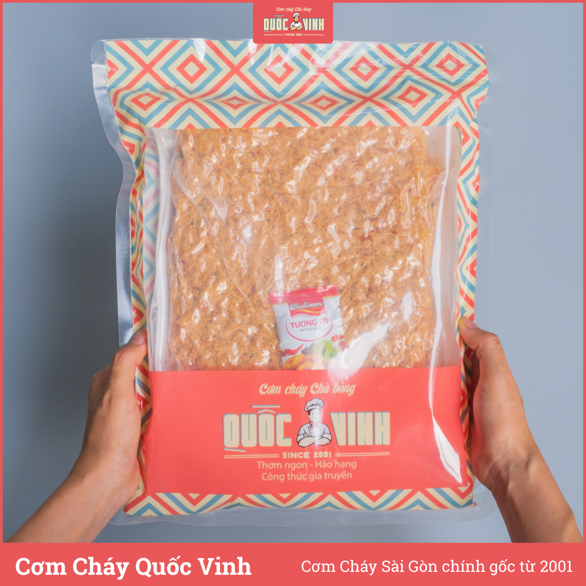 Cơm cháy chà bông quốc vinh vị vừa