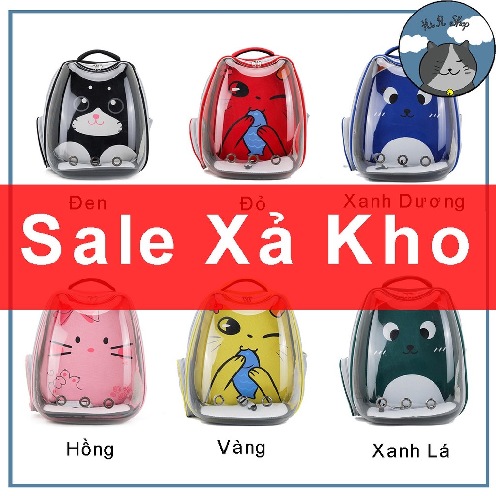 HANG [New] Bộ Sưu Tập Balo Phi Hành Gia Trong Tai Mèo Balo Vận Chuyển Chó Mèo Dành Cho Thú Cưng Dưới 7kg Chất Liệu Cao Cấp