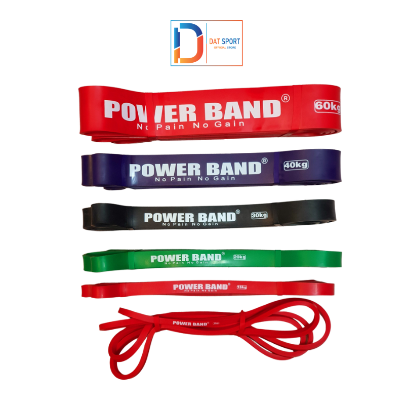 Dây kháng lực , dây powerband cao su đàn hồi kháng lực , trợ lực gym , yoga , fitness
