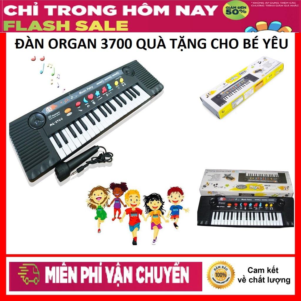 FLASH SALE GIỜ VÀNG Đàn Organ Có MIC Cho Bé Yêu MQ 3700 Quà Tặng Cho Bé Yêu