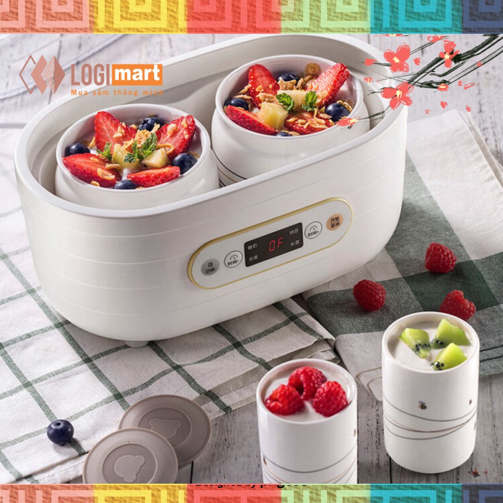 Máy làm sữa chua bear snj-c10p2 - hàng chính hãng