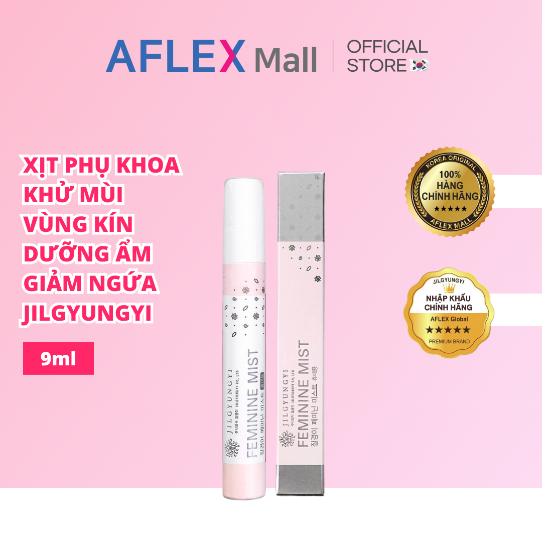 Xịt khoáng phụ khoa khử mùi vùng kín Jilgyungyi
