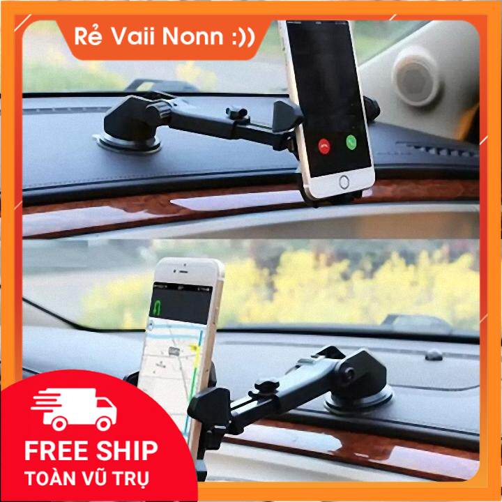 Giá kẹp điện thoại thân dài trên oto longneck - shop long tổng china