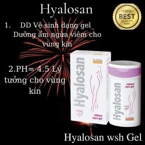 Gel vệ sinh hàng ngày - Hyalosan wash gel 200ml