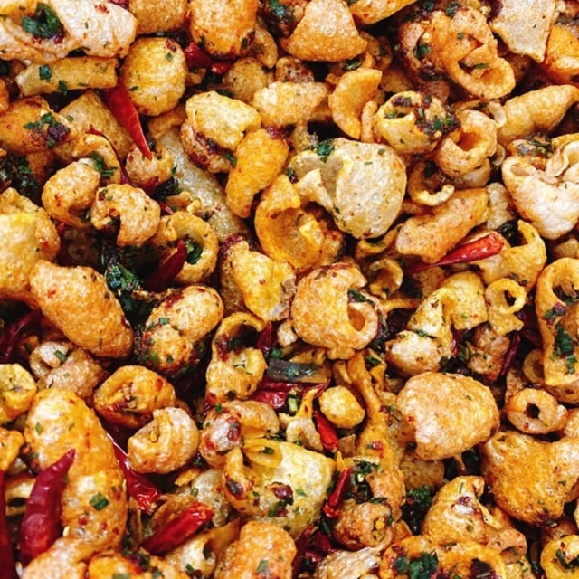 1kg Da heo ớt hành chiên giòn