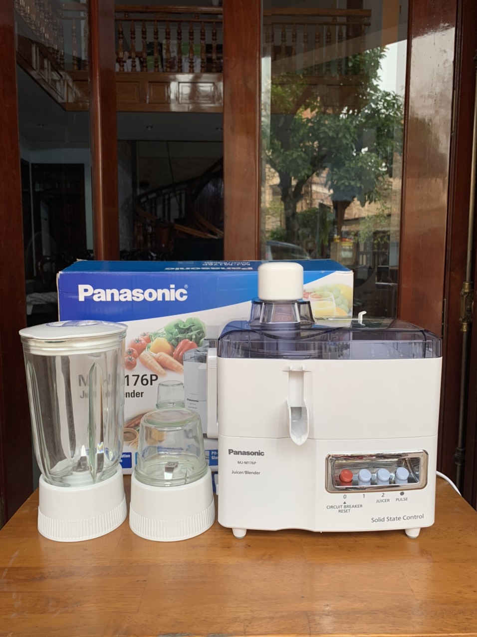 Máy xay đa năng panasonic mj-m176