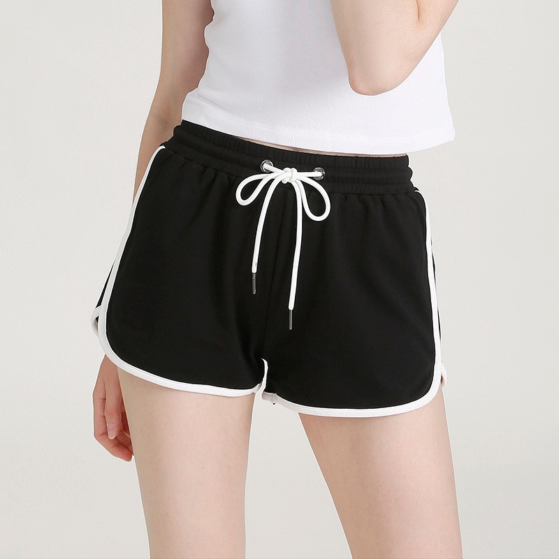 Quần short thể thao nữ - quần đùi thun nữ vải cotton mềm mịn co giãn siêu mát