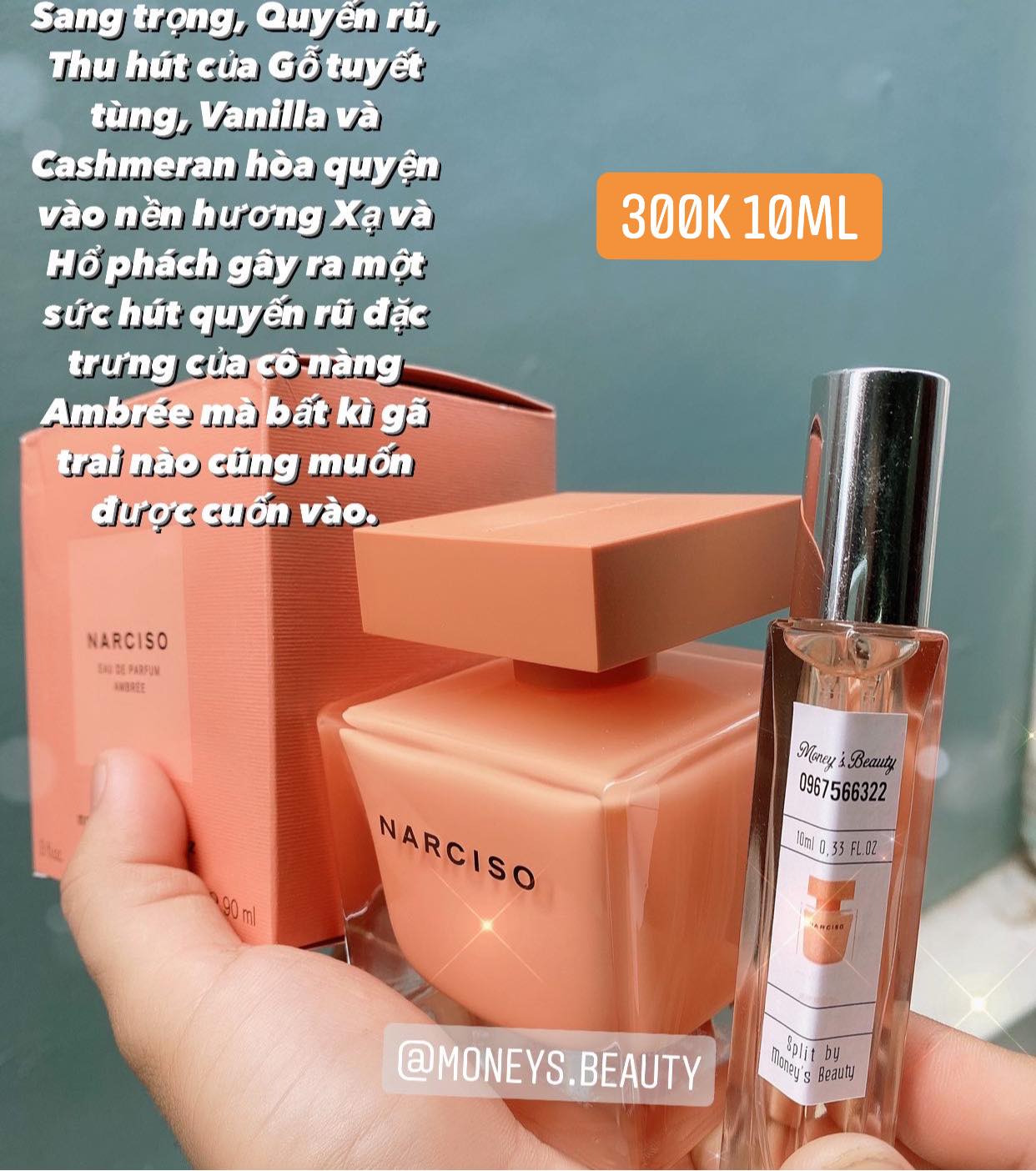 [NEW 2020] Nước Hoa Narciso Ambree (MẪU THỬ)