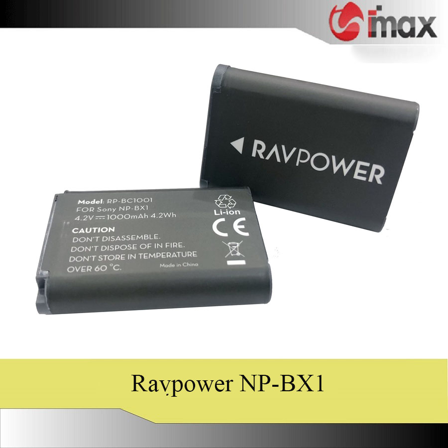 Pin máy ảnh ravpower np-bx1