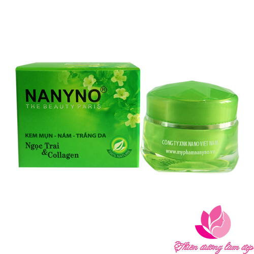 Kem Mụn Nám Trắng da Ngọc Trai và Collagen - 15g